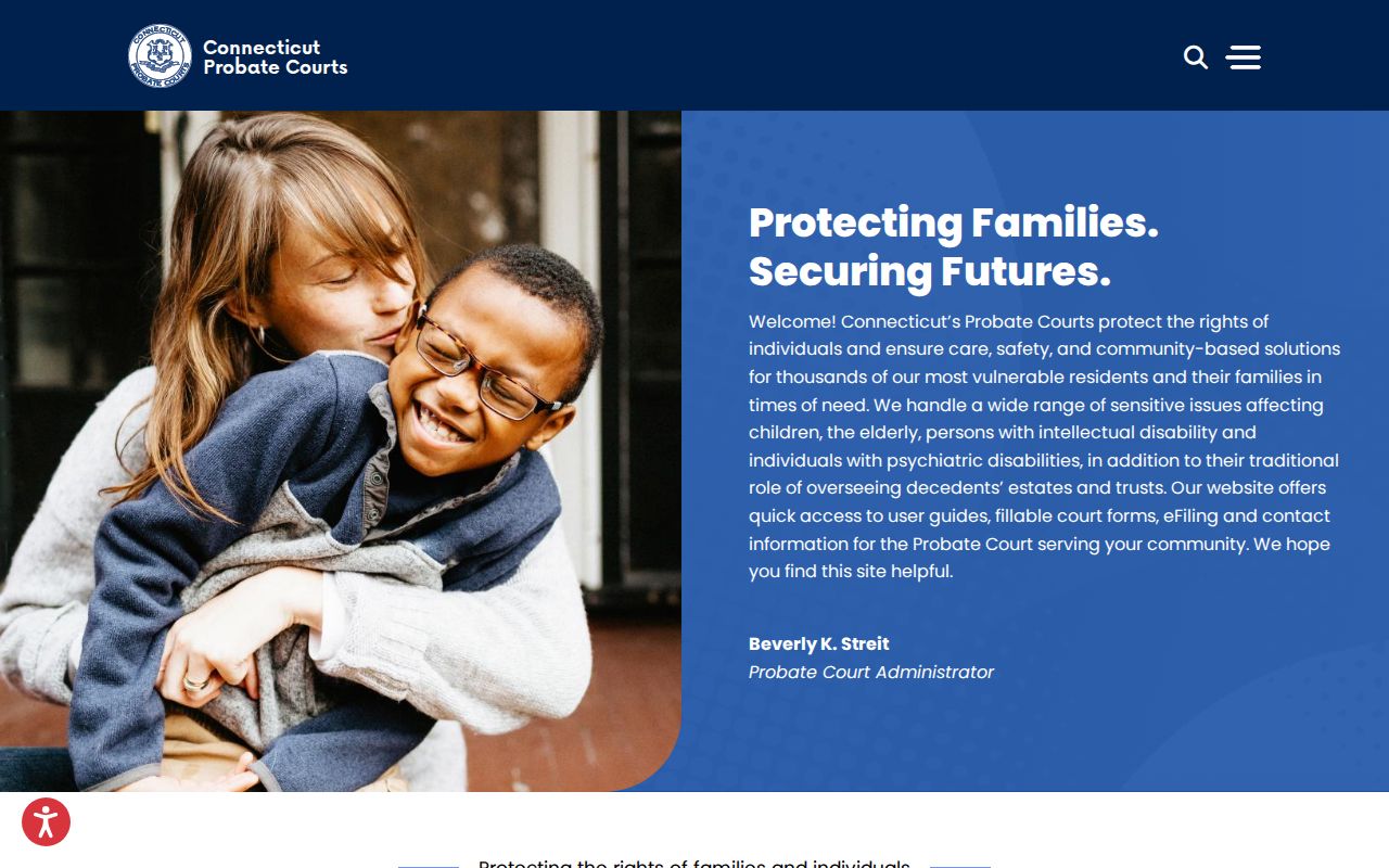 Fairfield County Probate Court records Connecticut Probate Courts home page